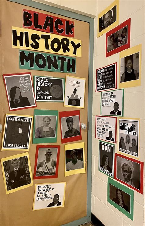 Black History Month Bulletin Board Printables